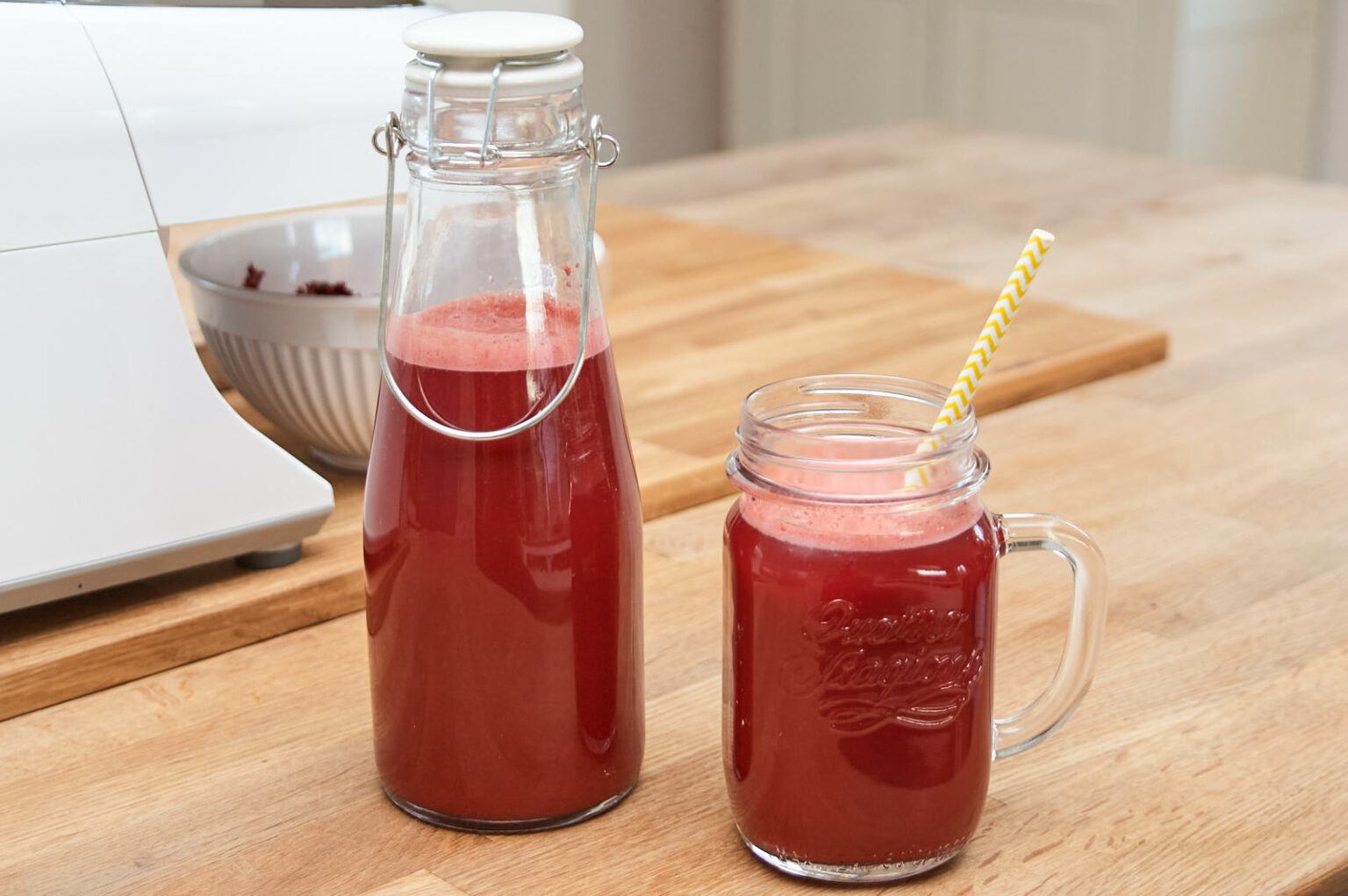 Apfel-Karotten Saft • Rohkost-Rezepte.com
